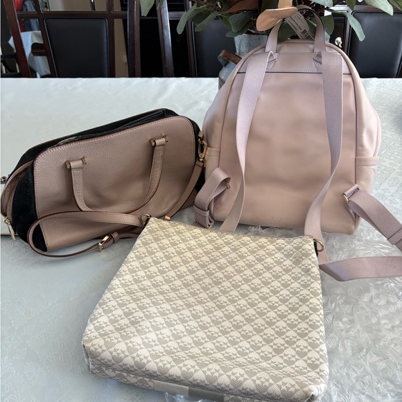 kate spade Blush Pink Backpack with Neutral Pink & Cream Handbags main image 5